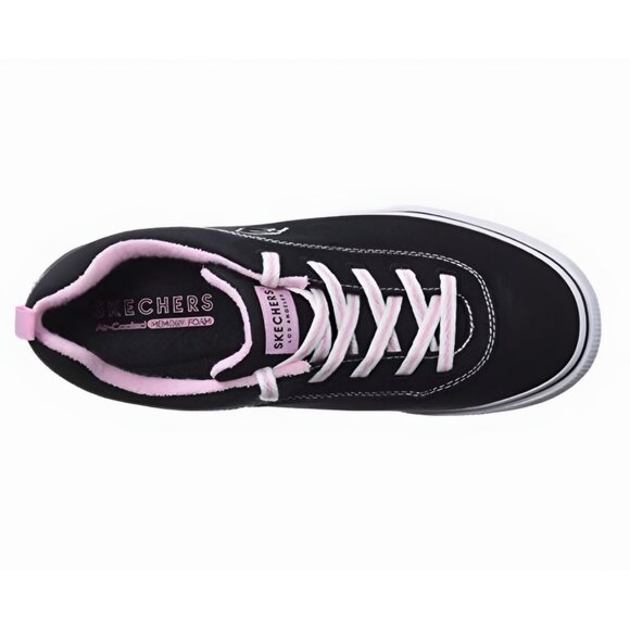 SKECHERS ✦ V'Lites Stitch N Stride Sneakers ✦ Black ✦ Pink ✦ Size 8.5 ✦ NWT - Picture 8 of 10